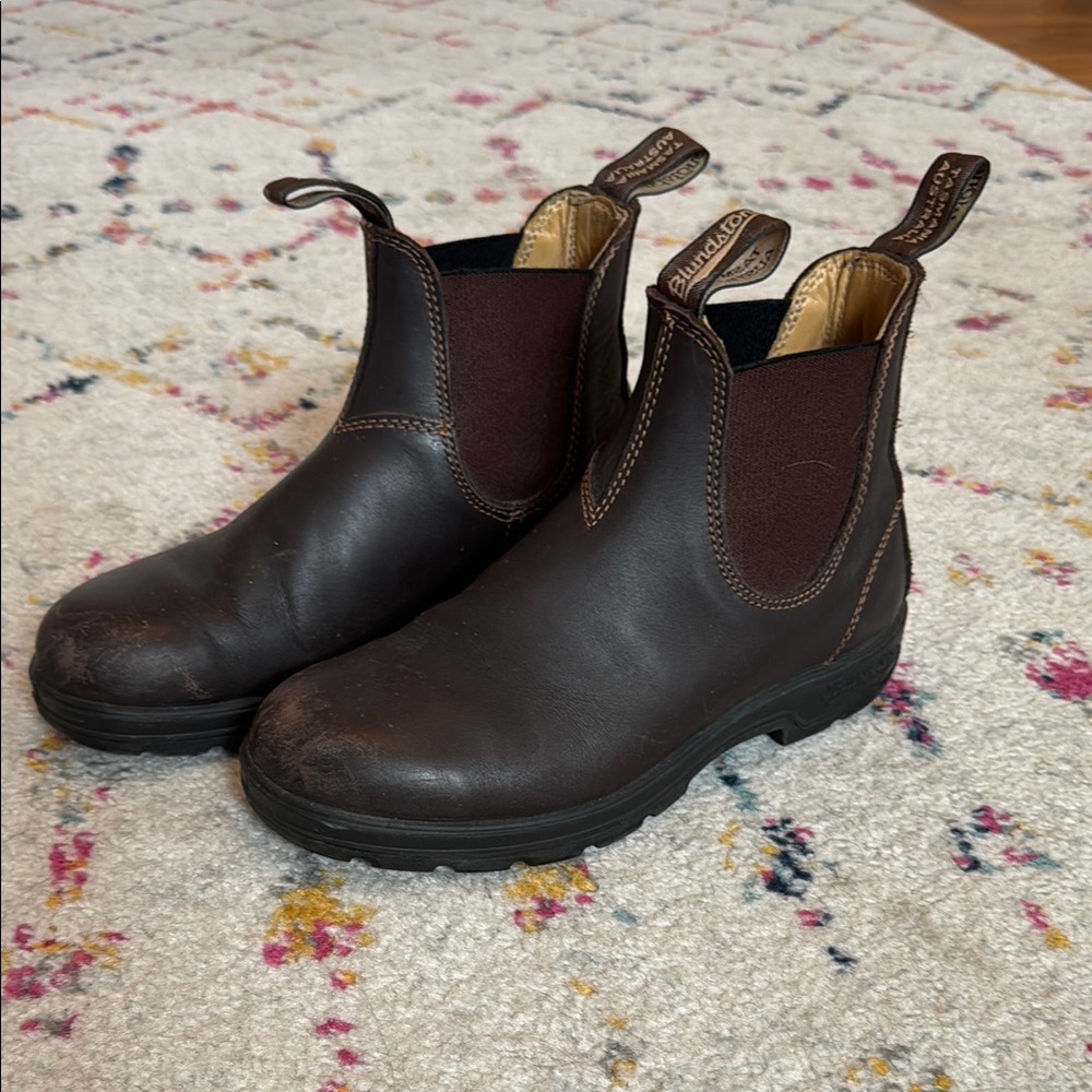 Blundstone 500 Dark Brown Leather Boots